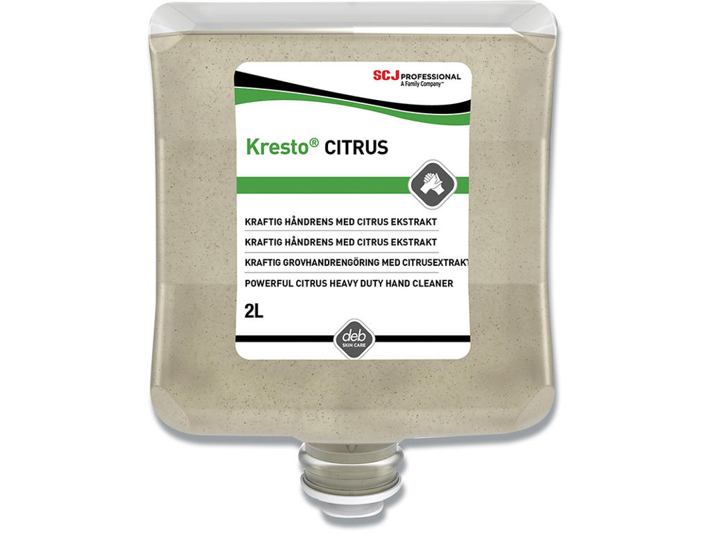 Håndrens, Gel, Refill, 2000 ml, SCJ Professional Kresto Citrus