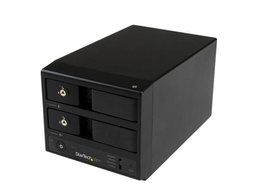 StarTech.com S352BU33RER drevkabinet HDD kabinet Sort 3.5"