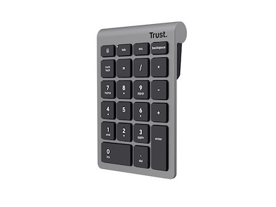 Trust Xalas numerisk tastatur Laptop/PC RF trådløst Sølv