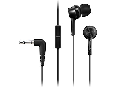 Panasonic RP-TCM115E Headset Ledningsført I ørerne Opkald/musik Sort