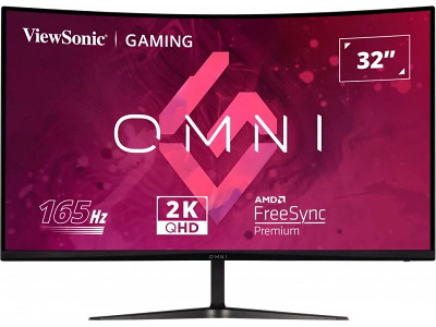 Viewsonic VX Series VX3218C-2K computerskærm 81,3 cm (32") 2560 x 1440 pixel Quad HD LED Sort