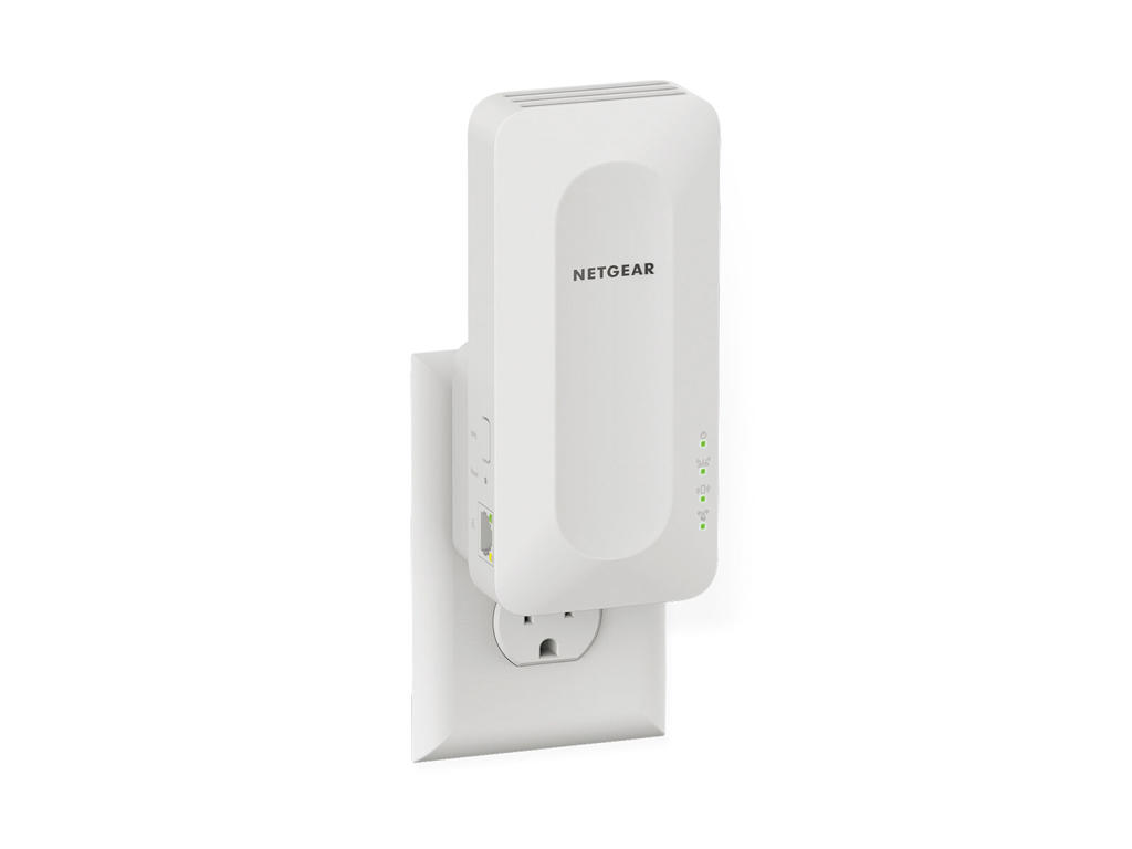 NETGEAR EAX15 Netværksgentager Hvid 10, 100, 1000 Mbit/s