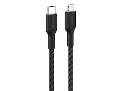 Belkin BoostCharge Pro USB-kabel 1 m USB C Micro-USB A Sort