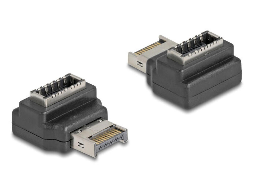 DeLOCK 67237 kabel kønsskifter USB Type-E Sort