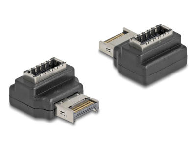 DeLOCK 67237 kabel kønsskifter USB Type-E Sort