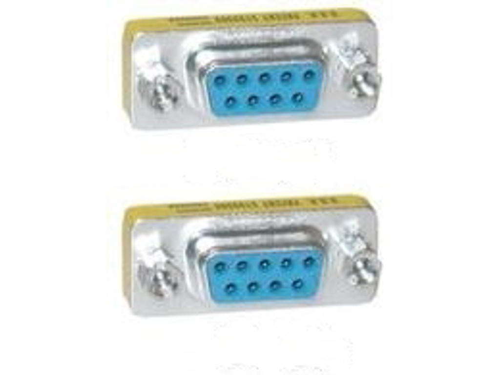 Microconnect MOD9F9F kabel kønsskifter DB9 Blå