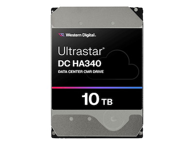 Western Digital Ultrastar DC HA340 harddisk 10 TB 7200 rpm 512 MB 3.5" SATA