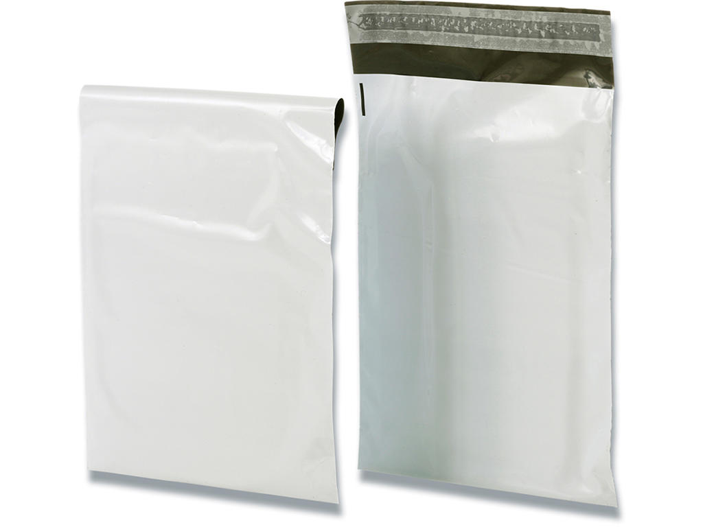 Forsendelsespose, 260x350 mm, Hvid, 100 stk, ProPac Co-Ex pocket B4