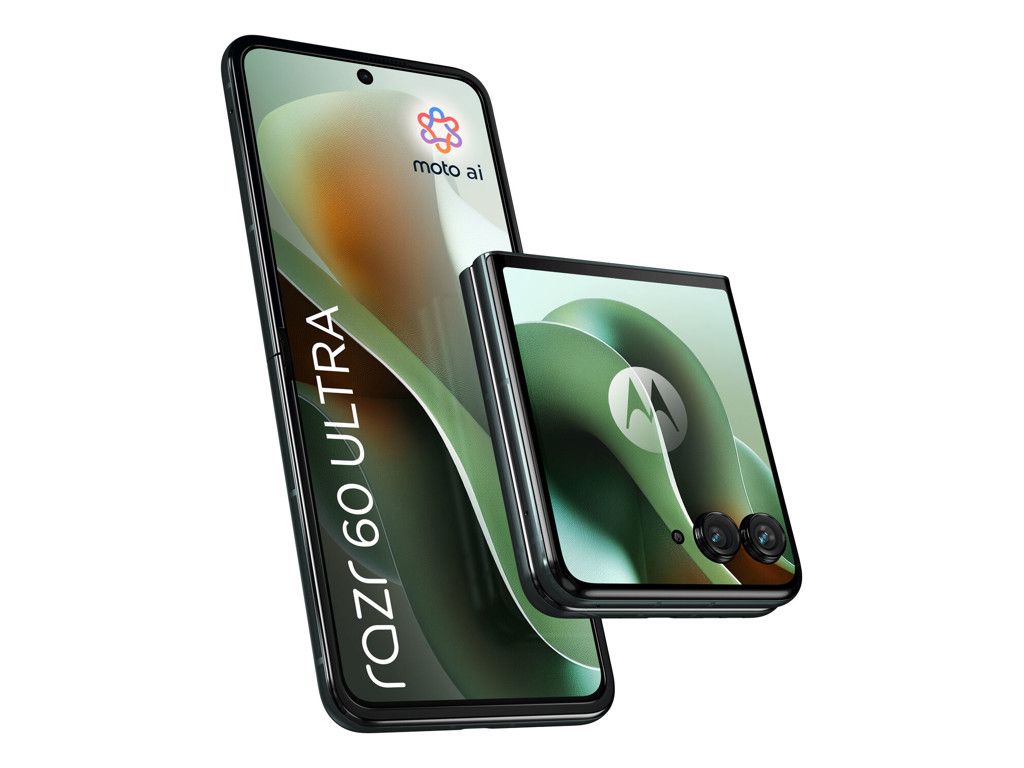 Motorola razr 60 ultra 17,7 cm (6.96") Dual SIM Android 15 5G USB Type-C 16 GB 512 GB 4700 mAh Blå, Grøn