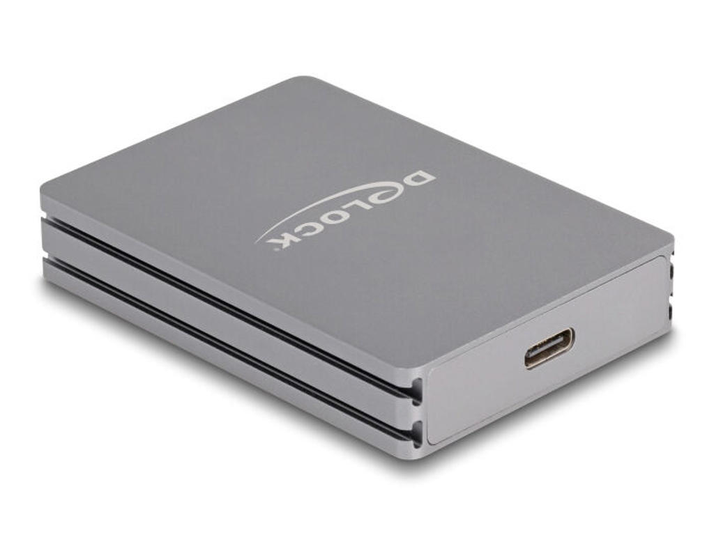 DeLOCK 91011 kortlæser USB 3.2 Gen 2 (3.1 Gen 2) Type-C Grå