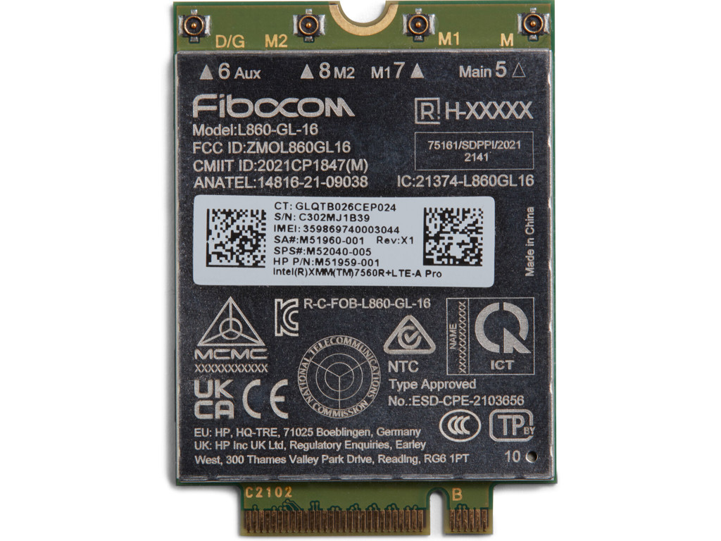 HP XMM 7560 R+ LTE-Advanced Pro WWAN