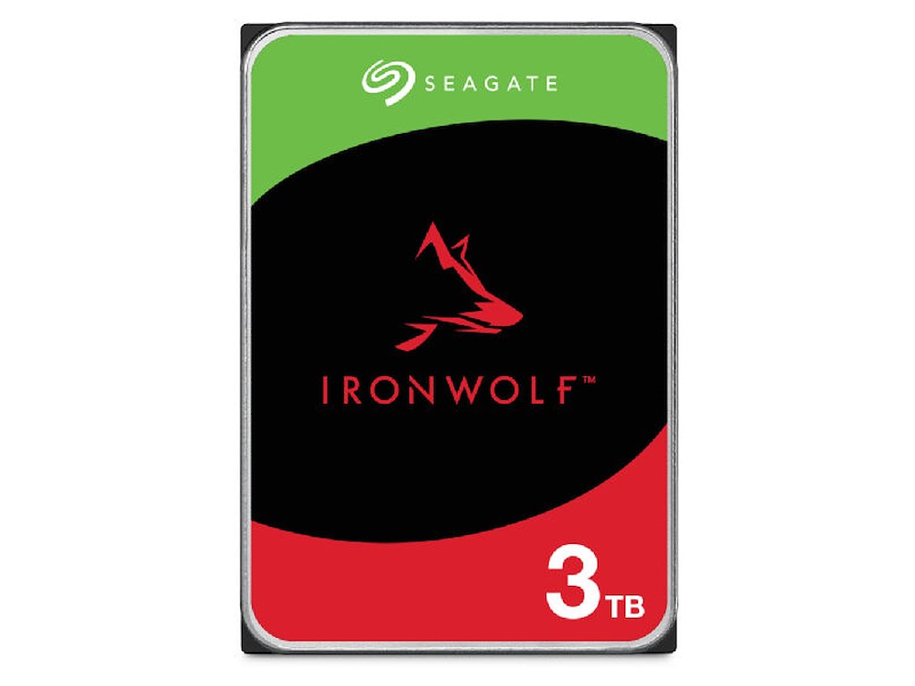 Seagate IronWolf ST3000VN006 harddisk 3 TB 5400 rpm 256 MB 3.5" Serial ATA III