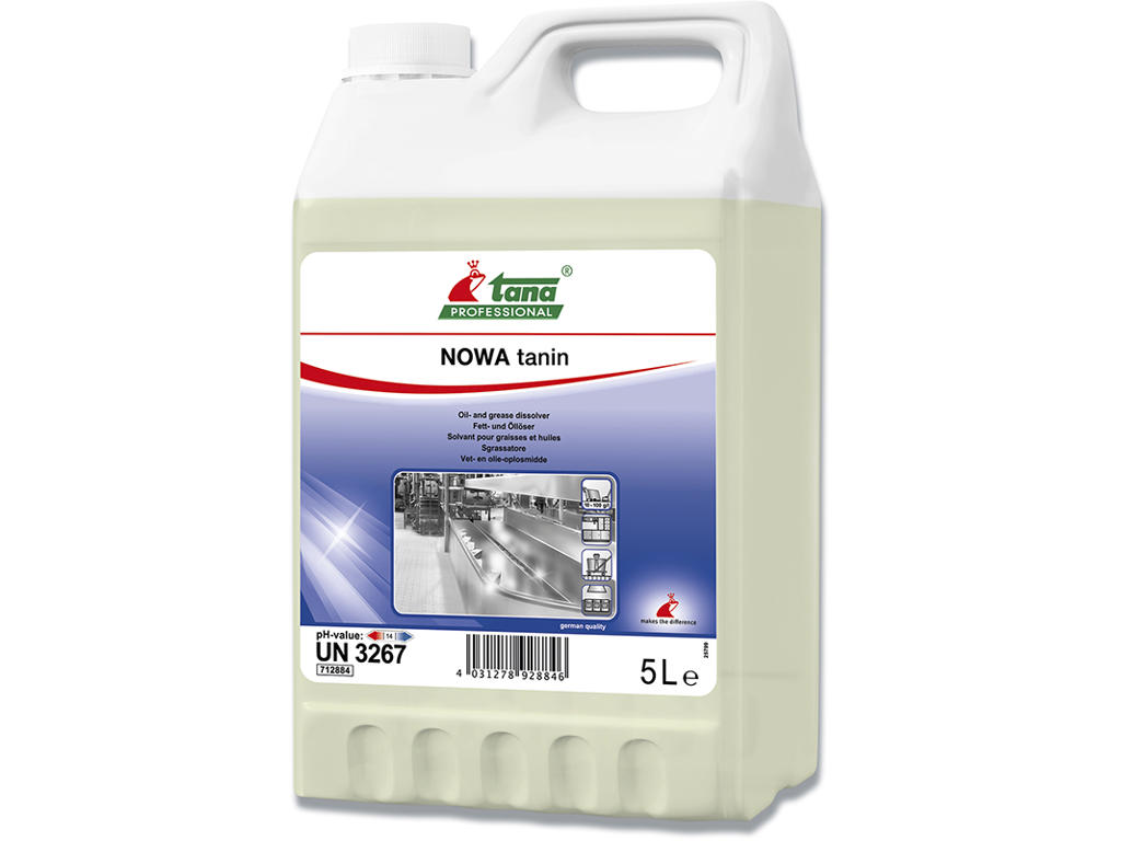 Grundrengøring, Uden farve og parfume, 5 liter, Nowa Tanin