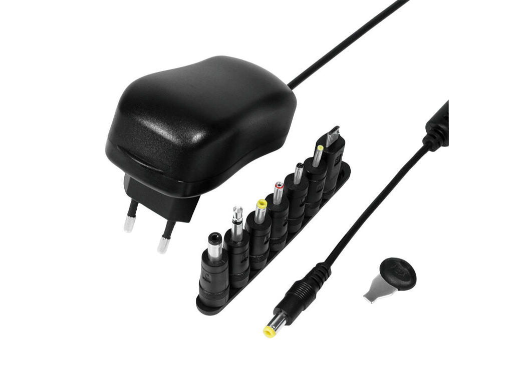 LogiLink PA0161 strømadapter og vekselret Indendørs 24 W Sort