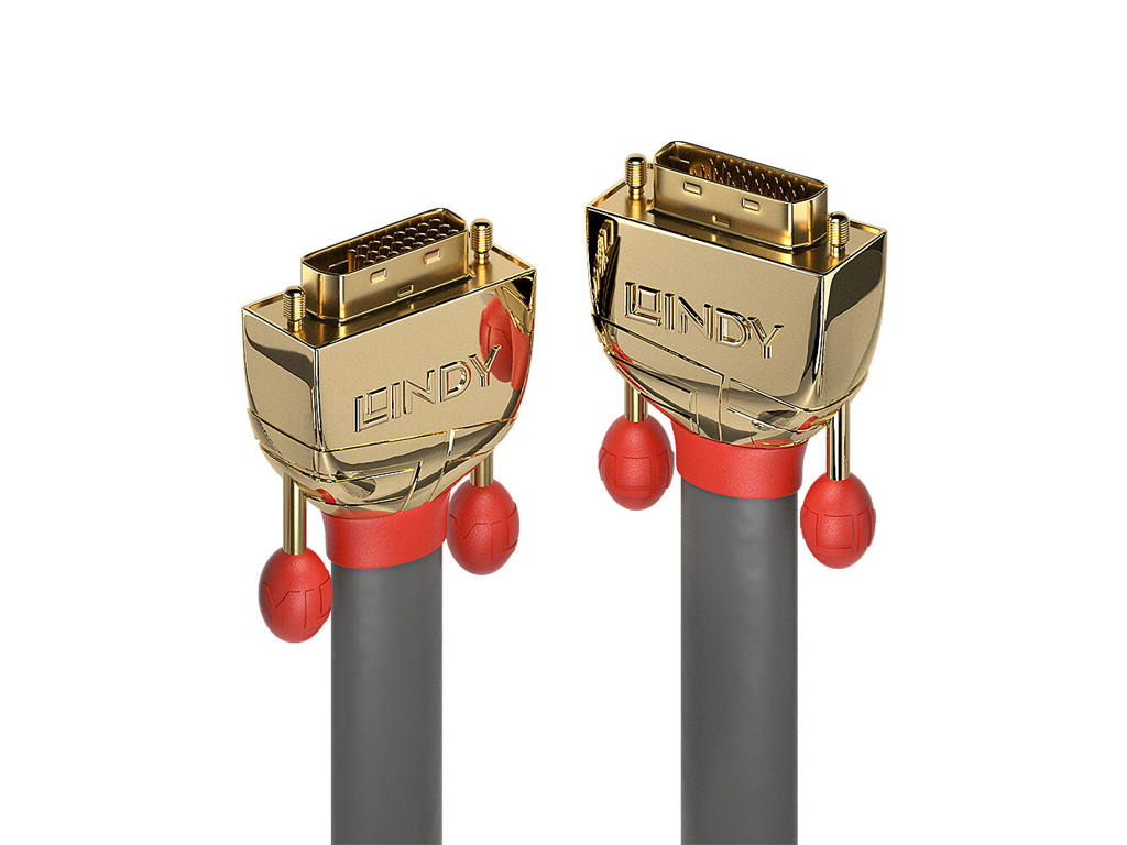 Lindy 36208 DVI kabel 20 m DVI-D Grå