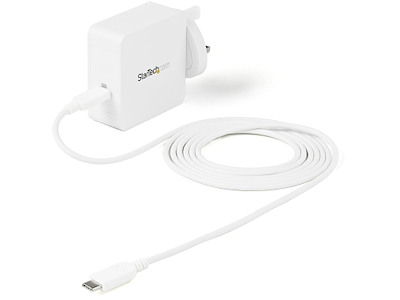 StarTech.com WCH1CUK oplader til mobil enhed Universel Hvid Vekselstrøm Indendørs