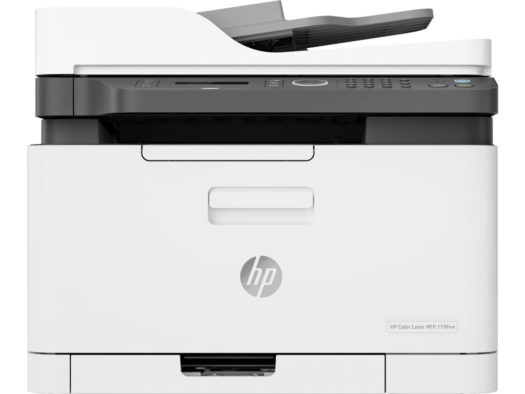 HP Color Laser Laser 179fnw Trådløst Multifunction Farve Printer, Kopimaskine, scanner; Dupleks