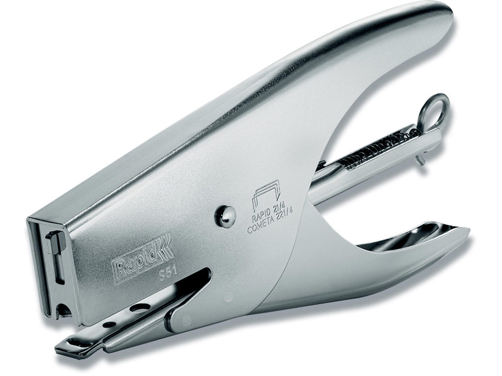 Hæftetang, 15 ark, Stål, Klamme 21/4, Rapid Supreme S51