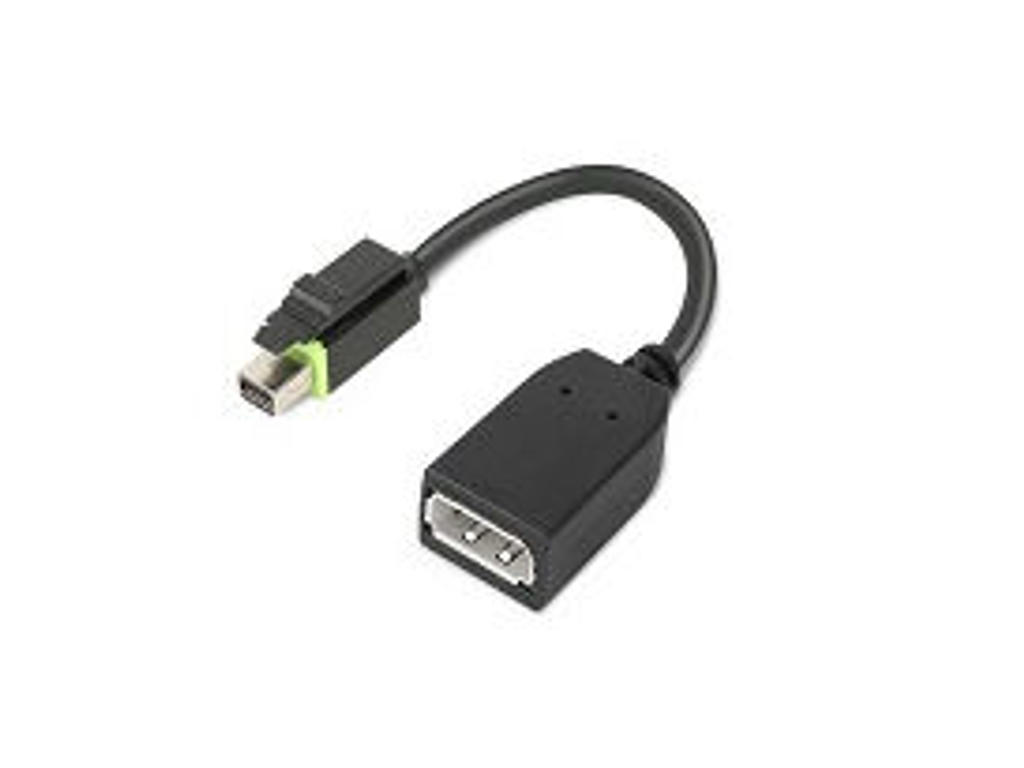 Lenovo 4X90Q93975 videokabel adapter Mini DisplayPort DisplayPort Sort