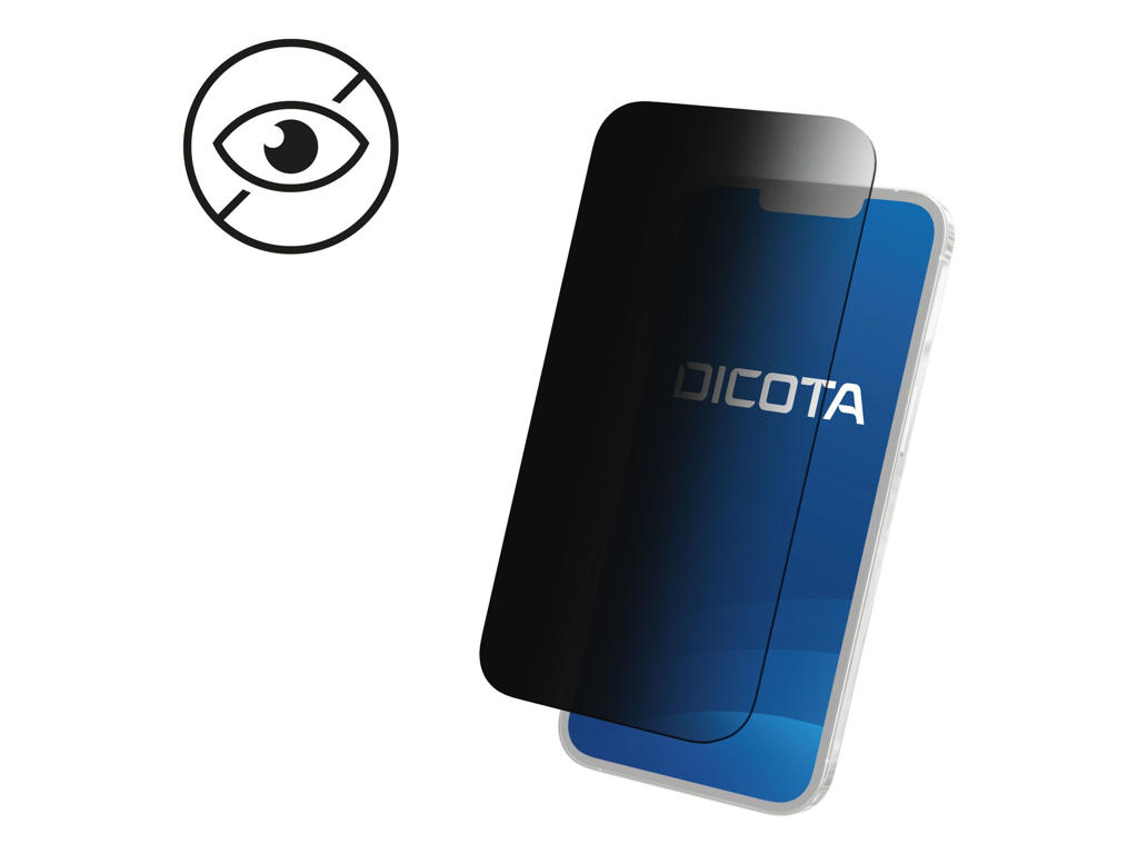DICOTA Privacy Filter 2-way 17 cm (6.68") Smartphone Rammeløst display privatlivsfilter
