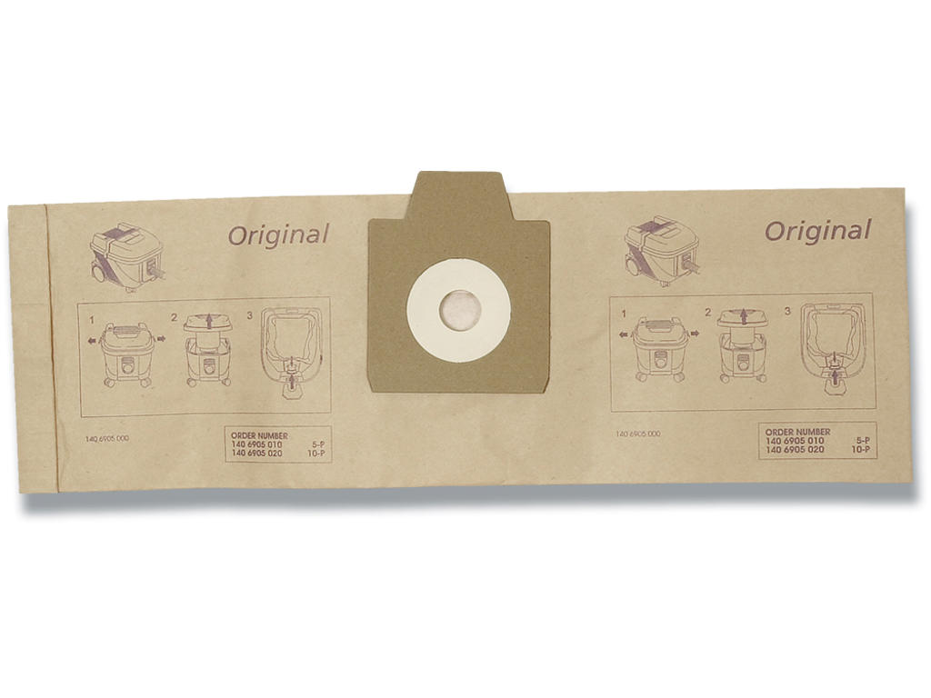 Støvsugerposer, Nilfisk, UZ934, 10 poser, Nilfisk 