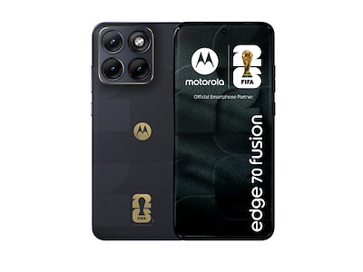 Motorola edge 70 fusion FIFA Edition 17,2 cm (6.78") Dual SIM Android 16.0 5G USB Type-C 8 GB 256 GB 5200 mAh Sort
