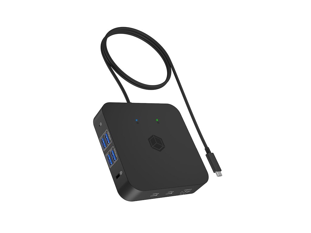 ICY BOX IB-DK4090-C Docking USB 3.2 Gen 2 (3.1 Gen 1) Type-C Sort