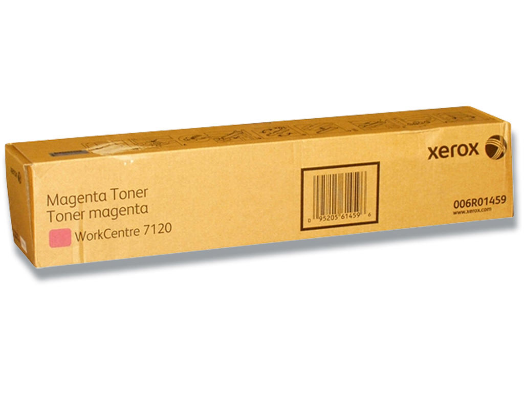 Toner, 7120, Magenta-rød, 15.000 sider, Xerox Work Center 006R01459