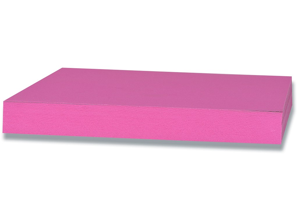 Karton, A2, 180 g/m², Pink, 100 ark