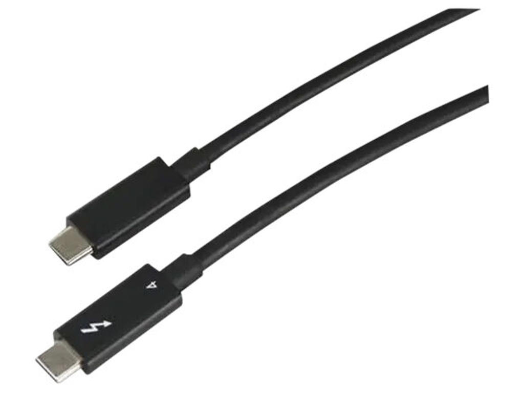 Lenovo 4Z51A40455 Thunderbolt kabel 2 m 40 Gbit/sek. Sort