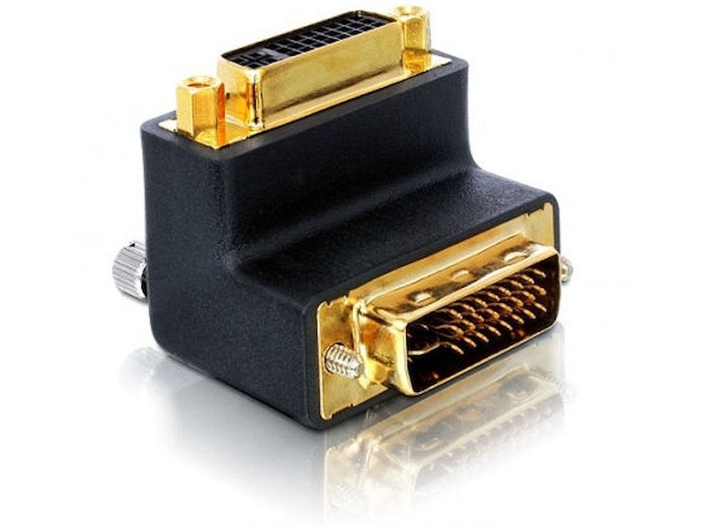 DeLOCK DVI Adapter DVI-I 29-pin FM DVI Sort