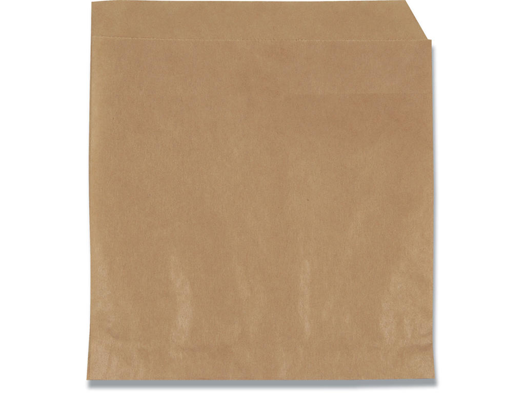 Burgerlomme, lille, 14x14cm, 1000 stk, 40 g/m2, brun, papir/pergament, Abena