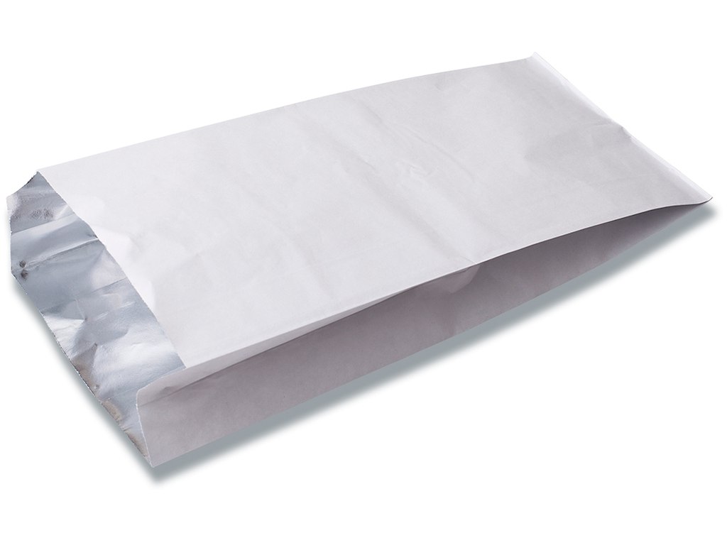 Grillposer m/alufolie hvid 16/6,5x33,5cm 250stk/pa