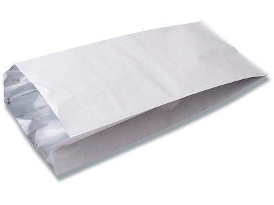 Grillposer m/alufolie hvid 16/6,5x33,5cm 250stk/pa