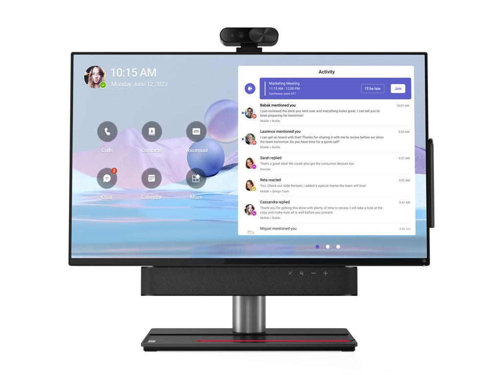 Lenovo ThinkSmart View Plus system til videokonference Ethernet LAN Personligt videokonferencesystem