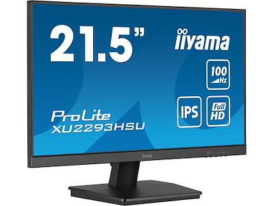 iiyama ProLite XU2293HSU-B7 computerskærm 54,6 cm (21.5") 1920 x 1080 pixel Fuld HD LED Sort
