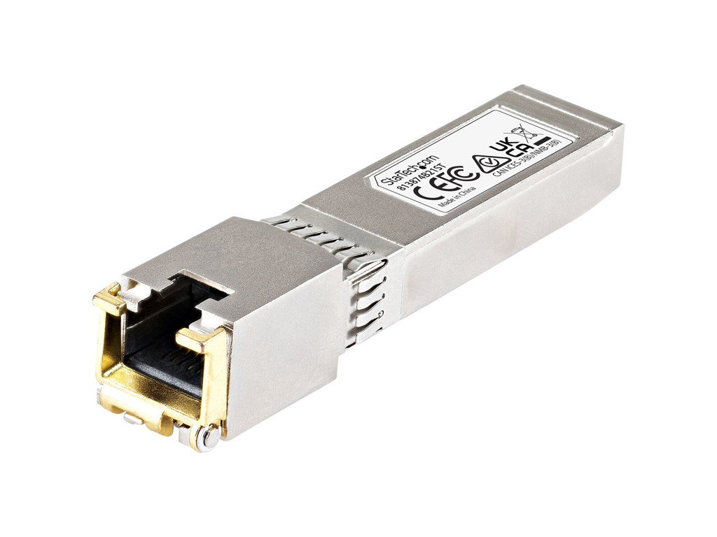 StarTech.com 813874B21ST modul til netværksmodtager Kobber 10000 Mbit/s SFP+
