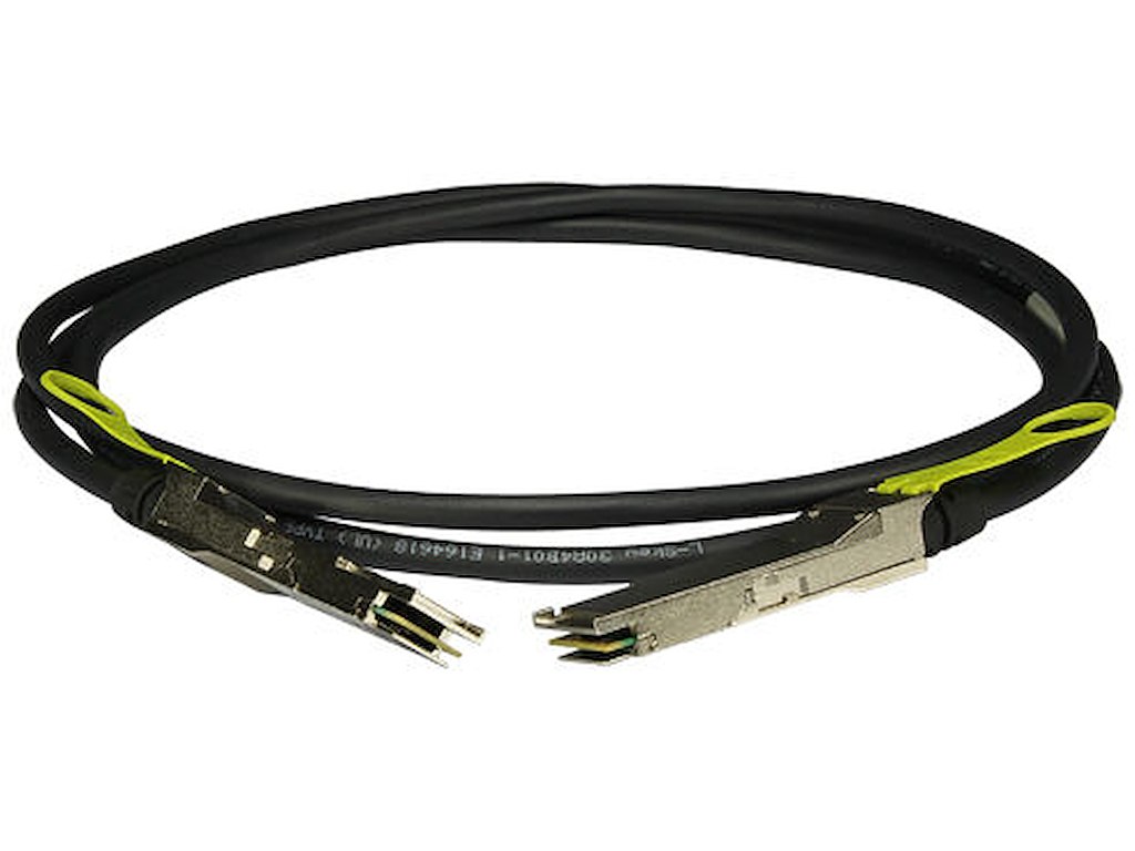Huawei QSFP-40G-CU3M InfiniBand og fiberoptisk kabel 3 m QSFP+ Sort