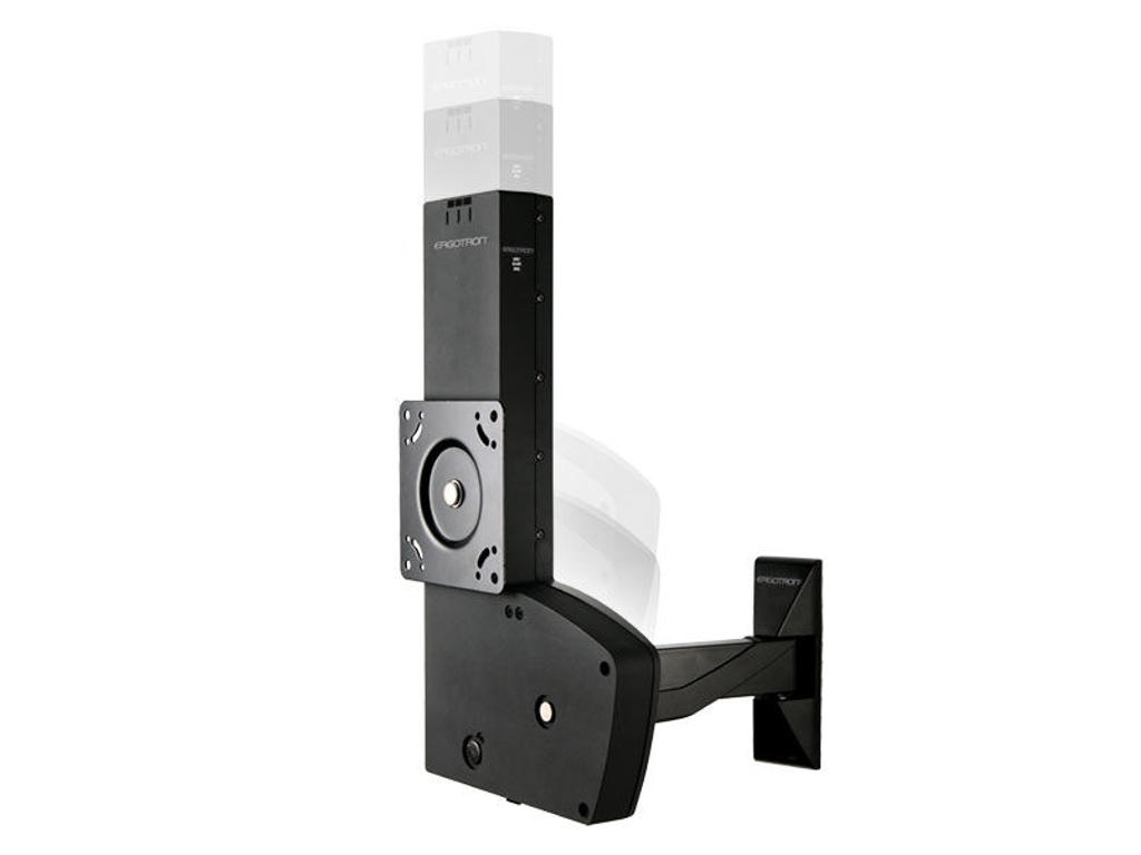 Ergotron 61-113-085 skærmbeslag og -stativer 106,7 cm (42") Væg Sort