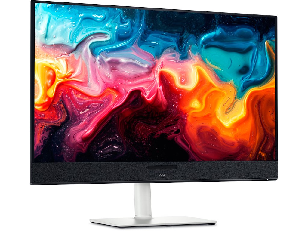 DELL Plus S3225QC computerskærm 80,3 cm (31.6") 3840 x 2160 pixel 4K Ultra HD QD-OLED Sort, Sølv