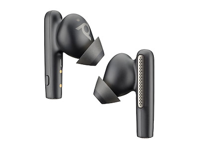 HP Poly Poly Voyager Free 60 UC Carbon Black Earbuds +BT700 USB-A Adapter +Basic Charge Case