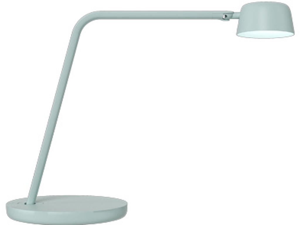 Luxo Motus Flat Table Bordlampe Silk Teal - Bordfod