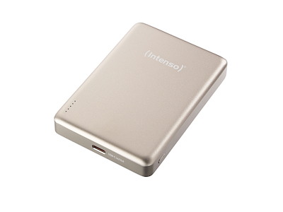 Intenso MW10000 Lithium polymer (LiPo) 10000 mAh Trådløs opladning Champagne