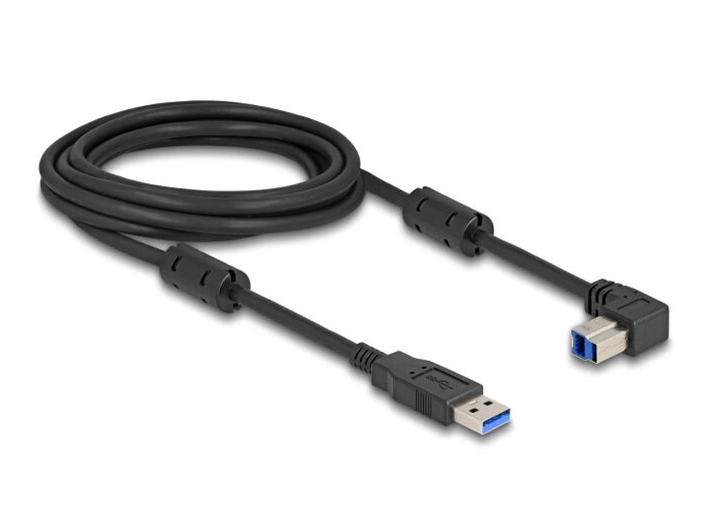 DeLOCK 81114 USB-kabel USB 3.2 Gen 1 (3.1 Gen 1) 3 m USB A USB B Sort