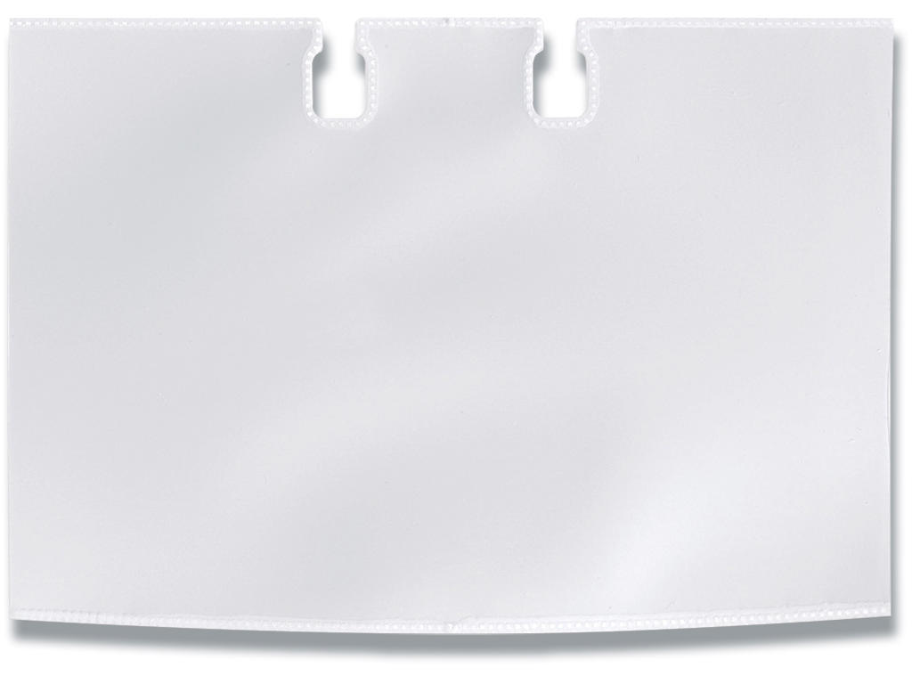 Visitkortlommer, Tilbehør, 2 kort pr lomme, 40 lommer, Durable VISIFIX FLIP/DESK