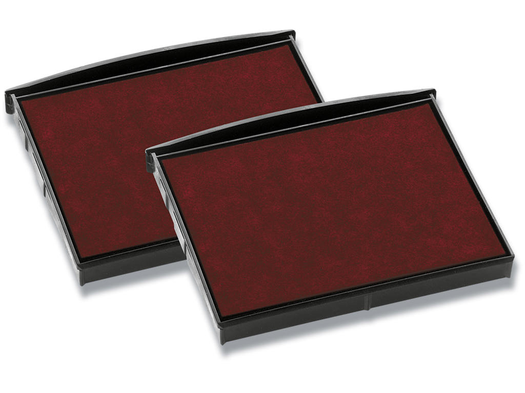 Stempelpude, 2 stk, Rød, E/2800RD, Til Colop 2800 2860