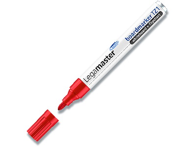 Whiteboard marker, Rund spids, Rød, 1.5-3 mm, Legamaster TZ1 