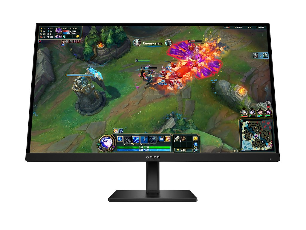 HP OMEN 27 inch QHD 180Hz Gaming Monitor computerskærm 68,6 cm (27") 2560 x 1440 pixel Quad HD LCD Sort