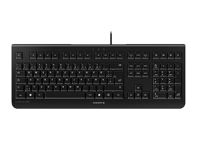 CHERRY KC 1000 tastatur Hjemme/kontor USB QWERTY Portugisisk Sort