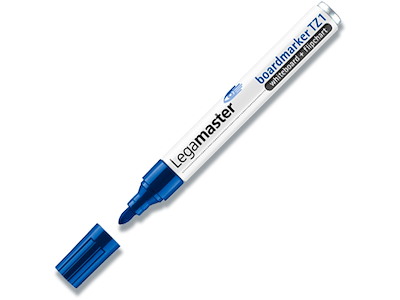 Whiteboard marker, Rund spids, Blå, 1.5-3 mm, Legamaster TZ1 